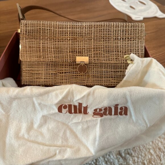 Brand new Cult Gaia bag Arezoo Acrylic straw purse - Picture 2 of 5